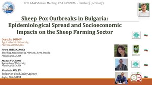 Sheep Pox Outbreaks in Bulgaria:  Epidemiological Spread and Socioeconomic Impacts on the Sheep Farming Sector